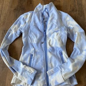 Custom tie dye lululemon define jacket!